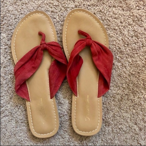 rebels Shoes - Red Rebels Sandals